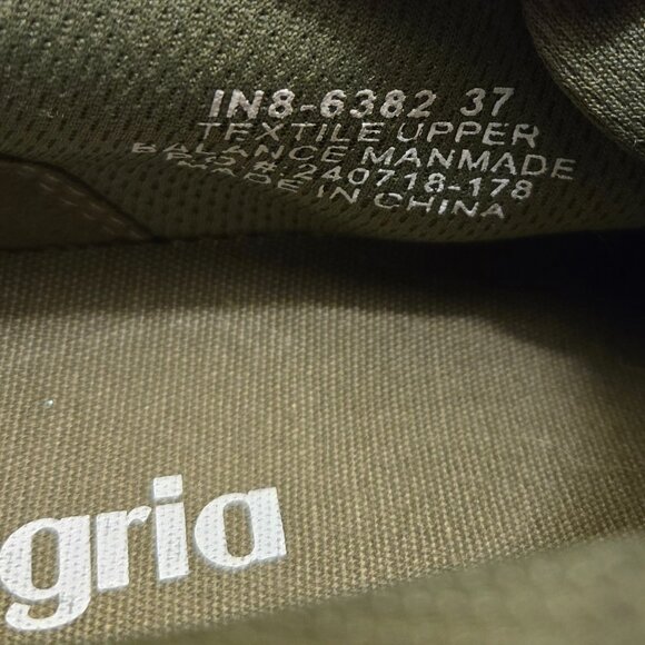 Alegria IN8 Olive Sneakers Like New - Picture 8 of 10